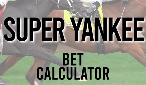 Free Yankee Bet Calculator: Instant, Accurate Betting Insights!.